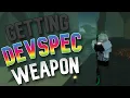 getting a DEVSPEC in deepwoken