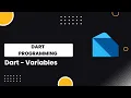 Variables Dart Programming 3
