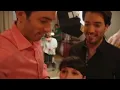 Property Brothers 6 5 compare heights with director and cameraman