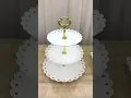 3 Layer Cake Stand Fruit Plate Tray 3 Tier Cake Display Birt ay Party Dessert Stand