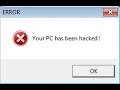 How to create a prank virus using vbs