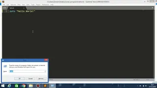 Hello World Program with Ruby Ruby for Beginners