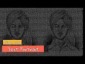 Pure Css Text Portrait Tutorial in Hindi 2021 HTML CSS Tutorial