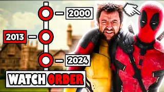 how to watch x men movies in the right order deadpool 