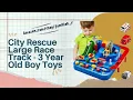 Unleash Creativity with City Rescue Race Track Ultimate Toy for Kids 3-7 Years