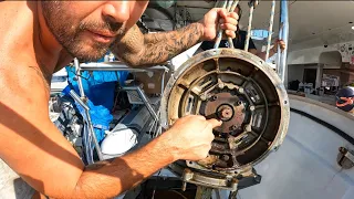 Cracked Saildrive Flange Could Have Sunk The Boat – Shipyard period part 1 (Episode 211)