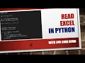 Live Demo Read Excel Files In Python Using XLRD XLRD Tutorial Read XLS Files Using XLRD