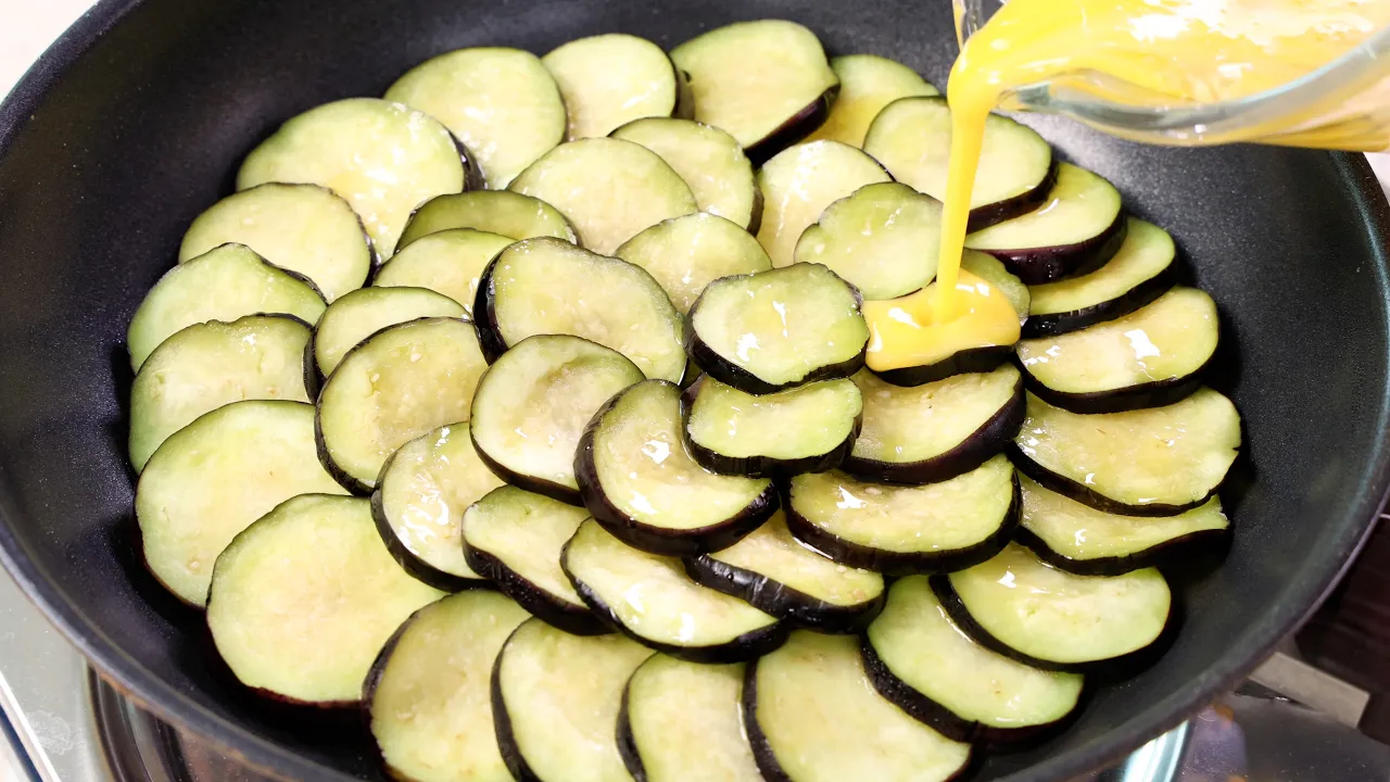 가지 양념구이 & 가지 계란전