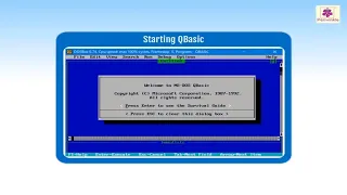 Programming With QBasic 1 - Starting the QBasic Program Computer Training Periwinkle