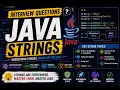 Java Strings Interview Questions Part 4 Most Unique Questions Java Smit Roy Smit4j
