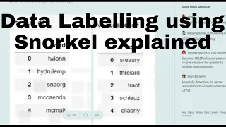 Data labeling using Snorkel using python
