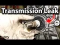 How to Fix a Transmission Leak in Your Car Output Shaft Seal
