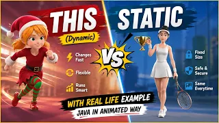 this vs static Keyword in Java Explained with Real-Life Examples Java Tutorial for Beginners