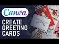 How To Make Greeting Cards In Canva Canva Tutorial For Beginners 2025