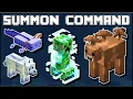 Minecraft Bedrock - How To Summon Rare Mob Variants Blue