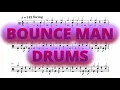 Lagu Bounce Man - Twenty One Pilots - Drums Sheet Music