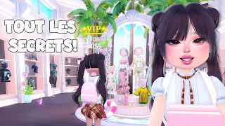 LES 7 COFFRES SECRET DE LA NOUVELLE MISE À JOUR DE DRESS TO IMPRESS ROBLOX