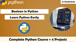 Boolean in Python Python Tutorial in Hindi
