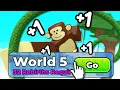 WORLD 5 is OUT i BEAT it 1 Speed Monkey Escape Roblox
