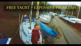 FREE YACHT – But how do we get it home?