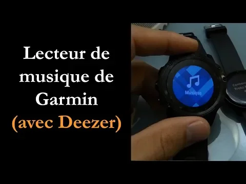 Download MP3 Lecteur musique & Deezer sur les montres Garmin