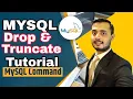 MySQL DROP Truncate Table Tutorial Difference between Delete Drop Truncate in SQL