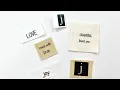 DIY Printable Fabric Labels Easy Iron-On Method