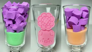 Kinetic Sand ASMR, Drop and squish,Very Satisfying and Relaxing,