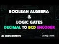 Decimal to BCD Encoder Circuit with Truth Table Circuit Diagram