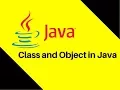 7 1 Class and Object in Java