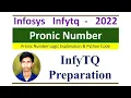 InfyTQ previous year Coding Question InfyTQ Pronic Number Code InfyTQ final round 2022