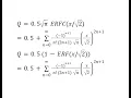 Q function using ERFC ERF Taylor Maclaurin SERIESSUM LINEST Polynomial Regression in Google Sheets