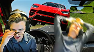 BeamNG But You Watch Your Dad S Body Get Mangled 