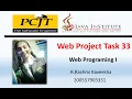 Java Institute Web Programming 1 eShop Project Task 33