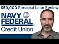 Navy Federal Credit Union personal and consolidation loan review