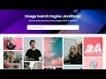 Create Image Search Engine in HTML CSS JavaScript Functional Image Gallery HTML CSS JavaScript