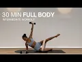 Download Lagu 30 MIN FULL BODY STRONG PILATES WORKOUT WITH WEIGHTS AND BOOTY BAND | Full Body Home Workout