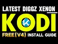 🔥 LATEST DIGGZ XENON KODI BUILD [FREE V4] INSTALL NOW | STEP BY STEP GUIDE!