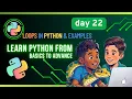 How To Learn Loops in Python for while break continue with Real Examples Tuta Tech