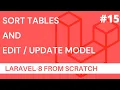Sorting data with Laravel Creating Edit Update functionality in Laravel