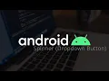 Android Studio Java How to use Spinners dropdown button