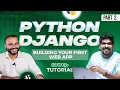 Part 02 - Building Your First Web App Python Django Tutorial Brototype Tutorials Malayalam