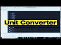 C Project - Unit Converter With History simple project