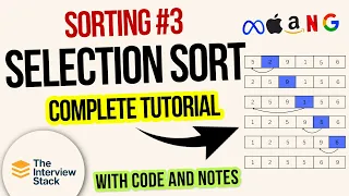 Selection Sort Complete Tutorial Sorting Algorithms Sorting