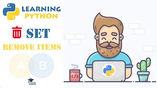 Remove Items from Set in Python Pop Remove Discard Clear Del - Python Tutorial for Beginners