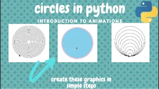 circles in python introduction to animation I programming kids