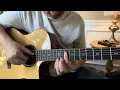 Jazzy guitar lesson with an interesting melody made by Lance Allen