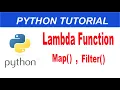 Lambda Function in Python-29 Python Complete Course in