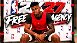 My Free Agency Mistake | My New Team On NBA 2k27 MyCareer is SUPER 🚮