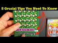 Top 3 Major Secrets For Winning The Scratch off Lottery EVERY TIME